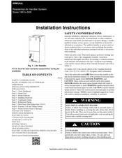 Carrier 40MUAA Installation Instructions Manual