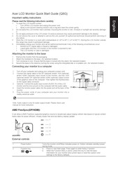 Acer CBL242Y Quick Start Manual