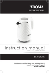 Aroma Professional AWK-3000B Instruction Manual