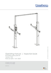 Nussbaum POWER LIFT HF 7000 Operating Manual And Inspection Book