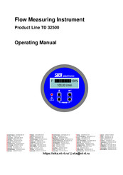 Sika TD 32500 Operating Manual