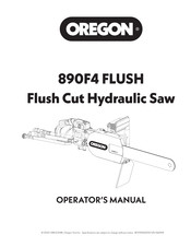 Oregon 890F4 FLUSH Operator's Manual