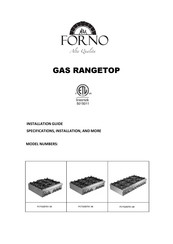 Forno Alfa Qualita FCTGS5751-36 Installation Manual