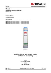 Braun D461R1.11 Product Manual
