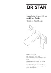 Bristan DSC 3HBF C Installation Instructions And User Manual