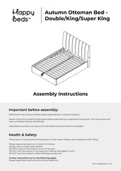 Happy Beds Autumn Ottoman Bed Assembly Instructions Manual