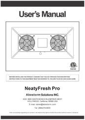 Abestorm NeatyFresh Pro User Manual