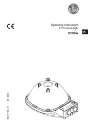 IFM O2D93 Series Operating Instructions Manual