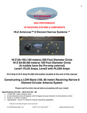 Hi-Z Antennas Hi-Z 8A-80 Manual