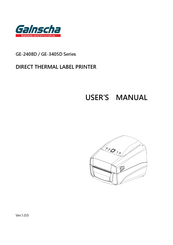 Gainscha GE-3405D Series User Manual