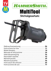 HammerSmith MultiTool Jigsaw Attachment Instructions For Use Manual