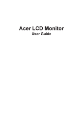 Acer VT270 User Manual