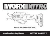 Worx Nitro WG330E.X Safety And Operating Manual