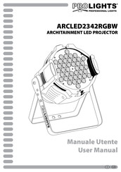 ProLights ARCLED2342RGBW User Manual