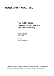 Nortek Flex Match Series Owner's Manual