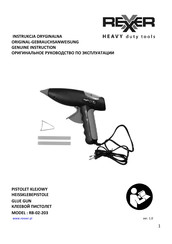 RexXer RB-02-203 Instructions Manual