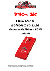 Decimator DMON-16S Manual