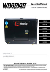 WARRIOR LDG12S Operating Manual