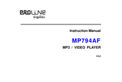 Proline digital MP794AF Instruction Manual