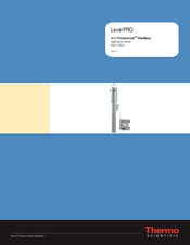 Thermo Scientific LevelPRO Series Application Manual