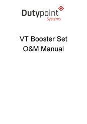 Dutypoint VT Booster Set O & M Manual