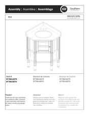 SEI BT7861B0TX Assembly Instructions Manual