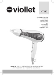 Eldom viollet HT230 Manual