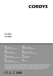 Cordys CH-2002 User Manual