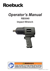 Roebuck RB3040 Operator's Manual