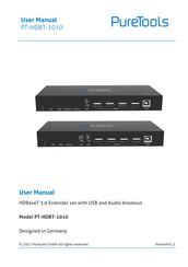 PureTools PT-HDBT-1010 User Manual