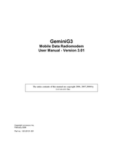 Dataradio G3 User Manual