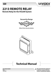 Videx 2213 Technical Manual