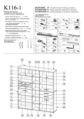 Maja K116-1 Assembling Instructions