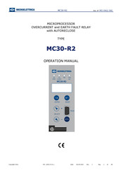 MICROELETTRICA MC30-R2 Operation Manual