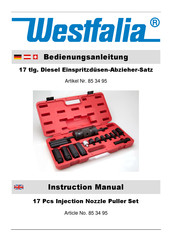 Westfalia 85 34 95 Instruction Manual