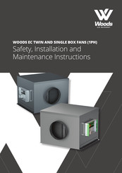 Woods EC BOX FAN Installation And Maintenance Manual