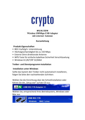 Crypto WUA150N Quick User Manual
