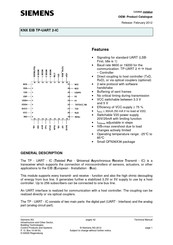 Siemens KNX EIB TP-UART 2-IC Manual