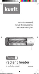 Kunft KQH-2702 Instruction Manual