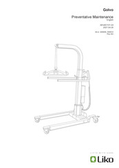Liko 3EN401101-04 Preventative Maintenance Manual