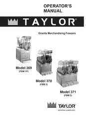 Taylor 369 Operator's Manual