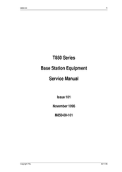 Tait T850 Series Service Manual