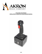 BRASS Akron 6035 CAN Installation, Operation & Maintenance Manual