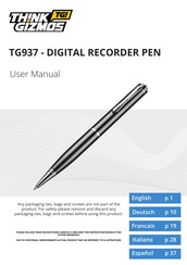 THINK GIZMOS TG937 User Manual