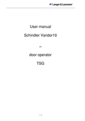 Langer & Laumann Schindler Varidor10 User Manual