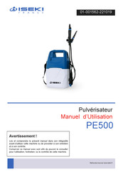 Iseki PE500 User Manual