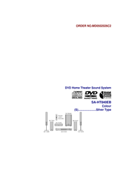 Panasonic SA-HT840EB Manual
