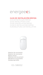 Energeeks EG-SM002 Quick Installation Manual