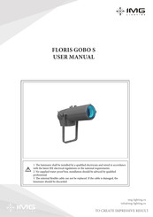 IMG LIGHTING FLORIS GOBO S User Manual