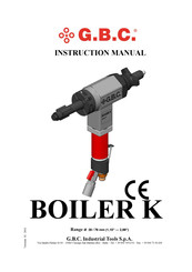 G.B.C BOILER K Instruction Manual